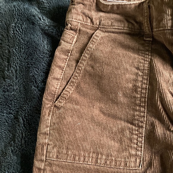 Brown corduroy retro flare pants - Picture 3 of 7